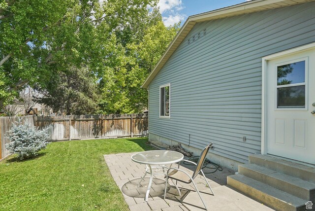 5024 W Shooting Star Ave, West Jordan, UT 84081 - view of patio / terrace with entry steps