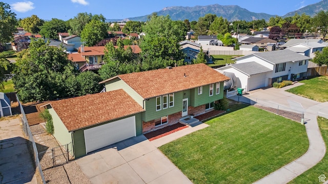 1726 W 1375 N, Layton, UT 84041 - aerial view of residential area with a mountainous background