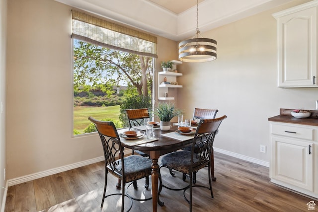 340 N Country Ln N Unit 27, St George, UT 84770 - dining space featuring wood finished floors, plenty of natural light, and a chandelier