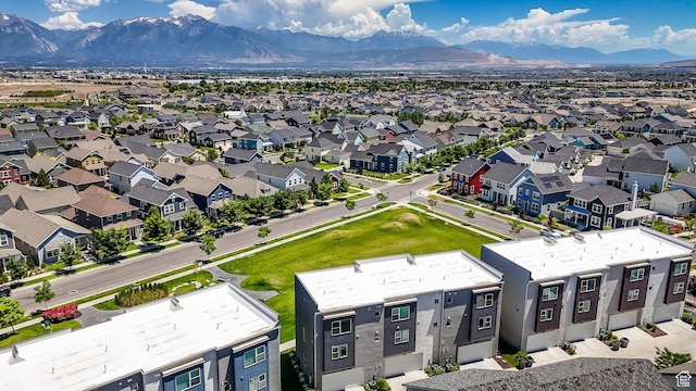 6366 W Sugarcane Dr S Unit 310, South Jordan, UT 84009 - aerial view of residential area with a mountain backdrop