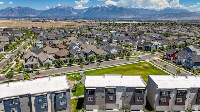 6366 W Sugarcane Dr S Unit 310, South Jordan, UT 84009 - aerial perspective of suburban area featuring mountains