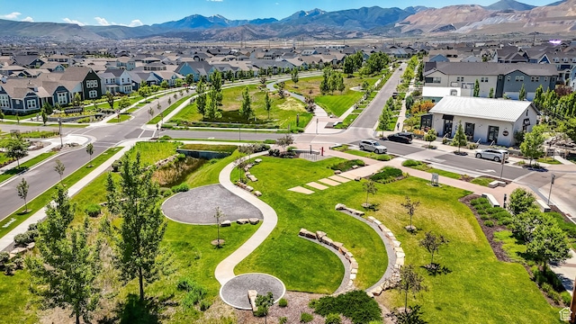 6366 W Sugarcane Dr S Unit 310, South Jordan, UT 84009 - aerial view of residential area with a mountain backdrop