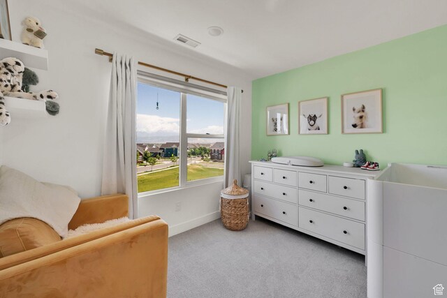 6366 W Sugarcane Dr S Unit 310, South Jordan, UT 84009 - living area with light carpet and baseboards