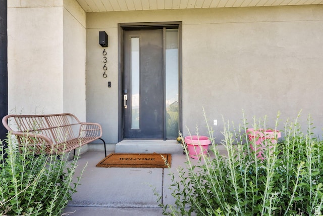6366 W Sugarcane Dr S Unit 310, South Jordan, UT 84009 - entrance to property with stucco siding
