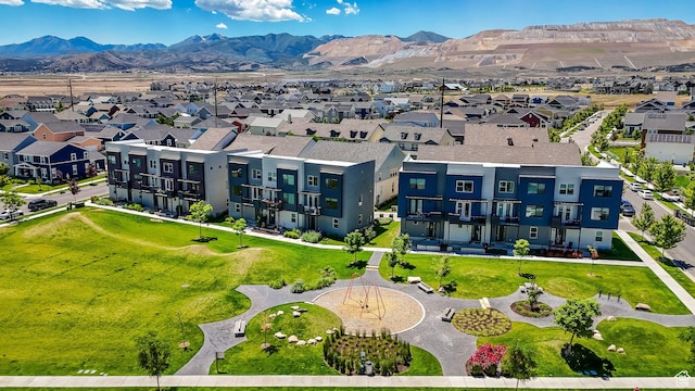 6366 W Sugarcane Dr S Unit 310, South Jordan, UT 84009 - aerial perspective of suburban area with a mountainous background