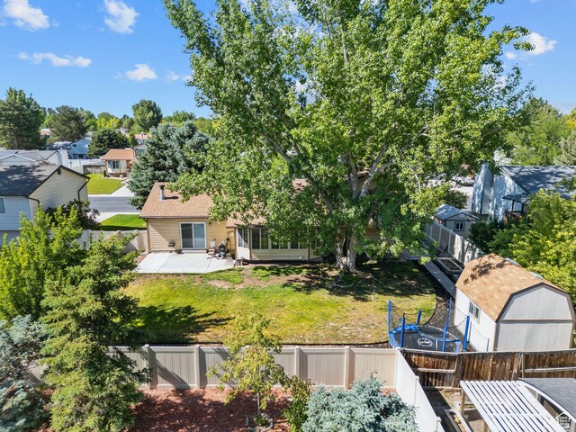 3285 W 6775 S, West Jordan, UT 84084 - fenced backyard featuring a patio area