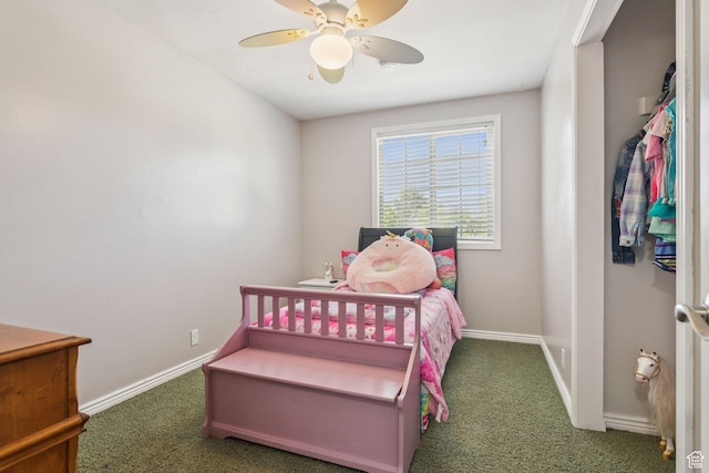 3285 W 6775 S, West Jordan, UT 84084 - bedroom featuring carpet and a ceiling fan