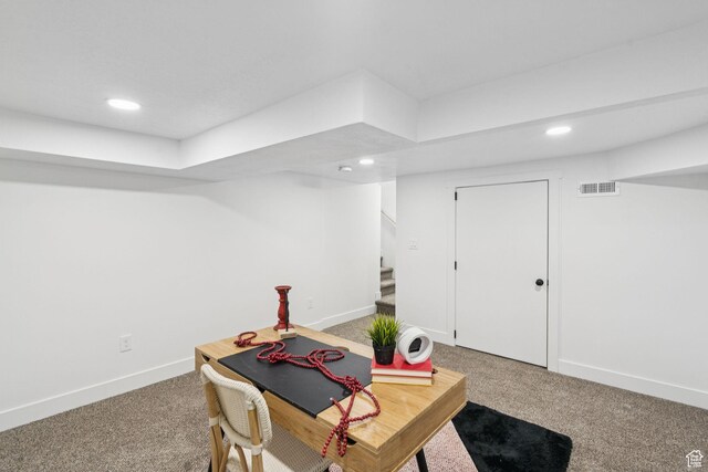 213 E 500 N, Nephi, UT 84648 - office featuring carpet and recessed lighting