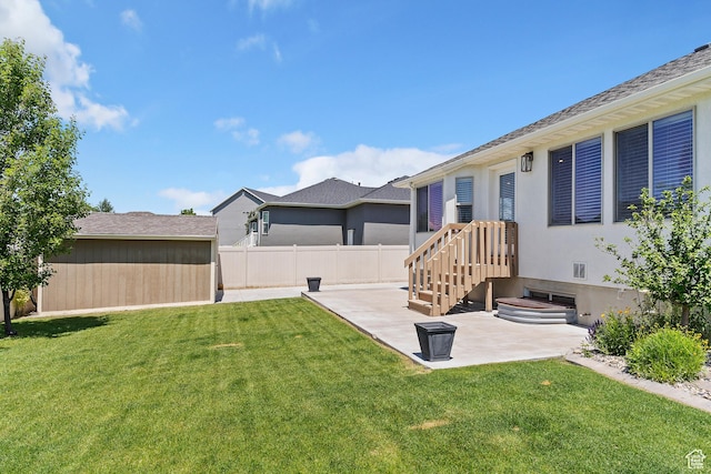 1412 S 4175 W, Syracuse, UT 84075 - view of yard featuring a patio