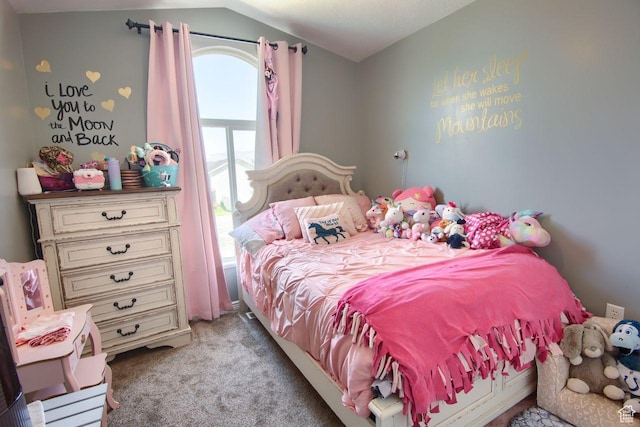 2595 W 4000 S, Roy, UT 84067 - bedroom featuring light carpet and lofted ceiling
