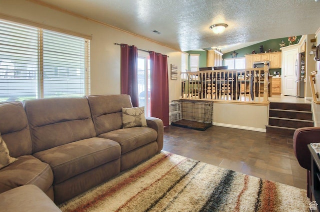 2595 W 4000 S, Roy, UT 84067 - living area with a textured ceiling