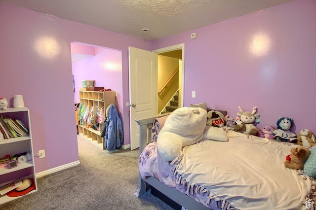 2595 W 4000 S, Roy, UT 84067 - bedroom with carpet and a textured ceiling