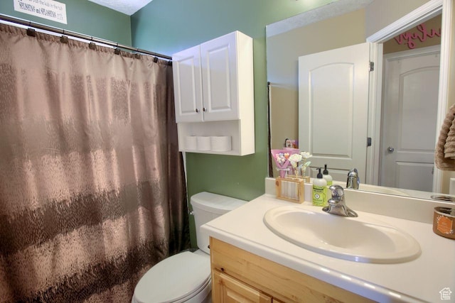 2595 W 4000 S, Roy, UT 84067 - full bathroom with vanity and a shower with shower curtain