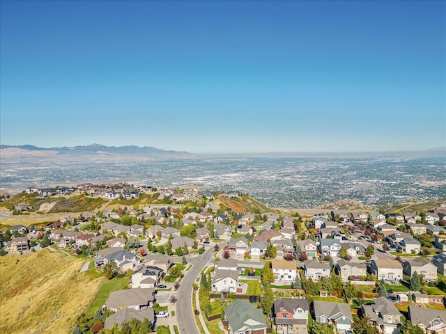 1794 E Longbranch Dr, Draper, UT 84020 - aerial view of property and surrounding area with nearby suburban area and mountains