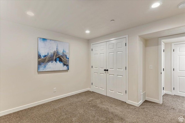 1794 E Longbranch Dr, Draper, UT 84020 - unfurnished bedroom featuring carpet, recessed lighting, and a closet