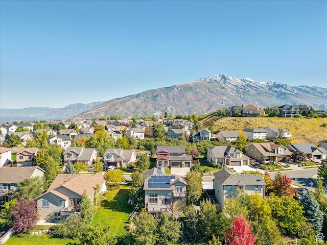 1794 E Longbranch Dr, Draper, UT 84020 - aerial perspective of suburban area featuring a mountain backdrop