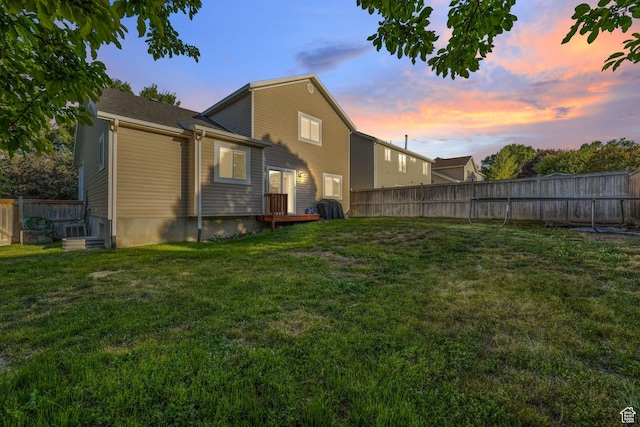 7839 N Apache Ln E, Eagle Mountain, UT 84005 - back of house with a fenced backyard