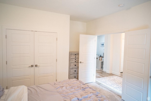 1060 N Ocotillo Dr, Washington, UT 84780 - bedroom with a closet and light wood-style floors