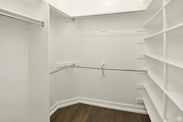 7414 S Regal Dr, West Jordan, UT 84081 - spacious closet with dark wood-style floors