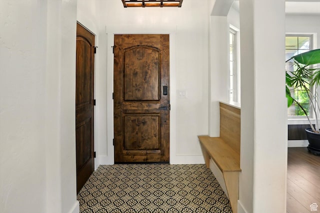 7414 S Regal Dr, West Jordan, UT 84081 - entrance foyer featuring arched walkways and healthy amount of natural light