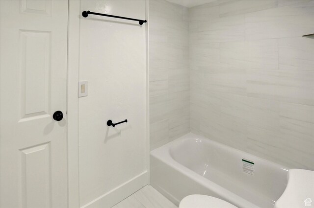 7414 S Regal Dr, West Jordan, UT 84081 - bathroom featuring toilet and shower / tub combination