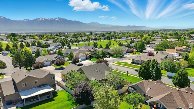 7414 S Regal Dr, West Jordan, UT 84081 - aerial perspective of suburban area featuring mountains