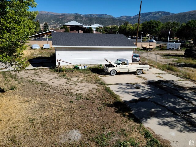 48 N Main St, Ephraim, UT 84627 - view of home's exterior featuring a mountain view