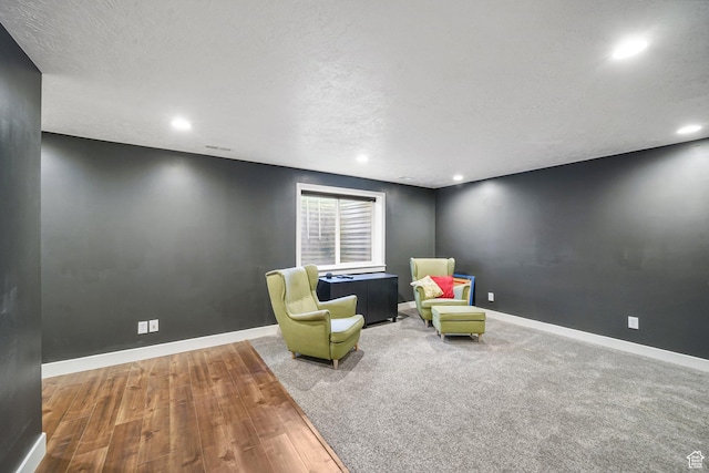 1332 S 1400 E, Provo, UT 84606 - sitting room featuring wood finished floors and recessed lighting