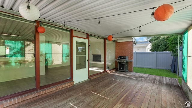 720 N 1200 E, Provo, UT 84606 - deck with grilling area