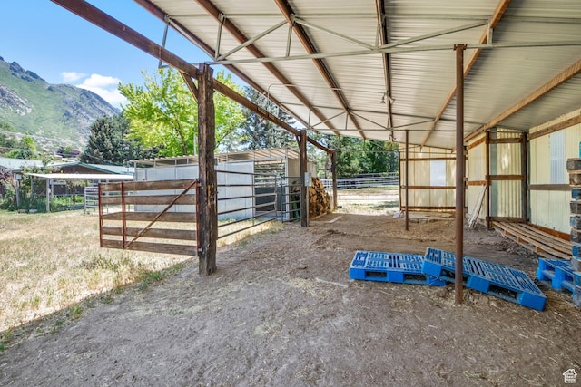 222 S 800 E, Alpine, UT 84004 - horse barn with a mountain view