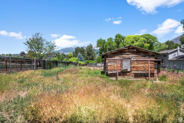 222 S 800 E, Alpine, UT 84004 - view of yard featuring a mountain view