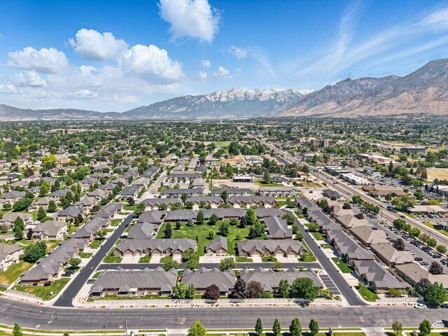 179 S 1060 E, American Fork, UT 84003 - aerial view of residential area featuring a mountain backdrop