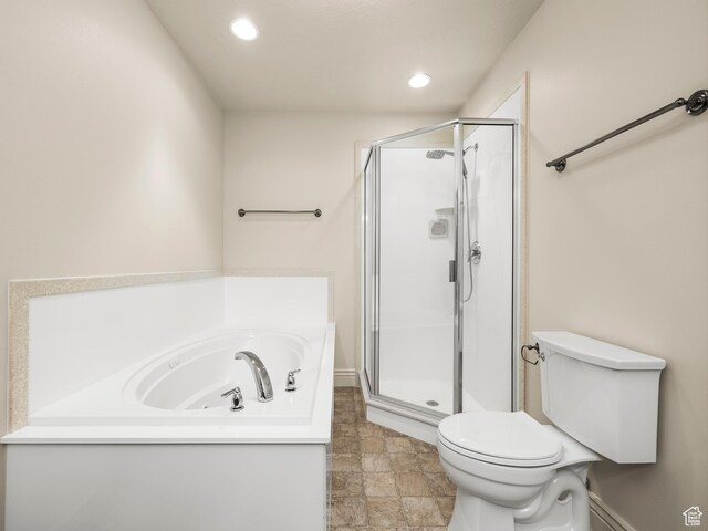 179 S 1060 E, American Fork, UT 84003 - full bathroom with a stall shower, a bath, and recessed lighting