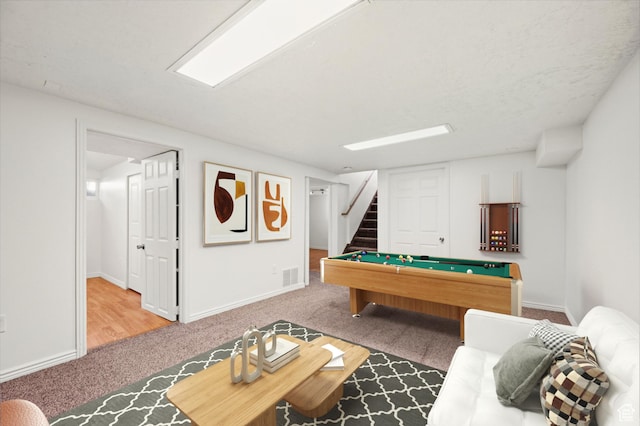 1114 W Briarcliff Ave S, Salt Lake City, UT 84116 - playroom featuring pool table and carpet floors