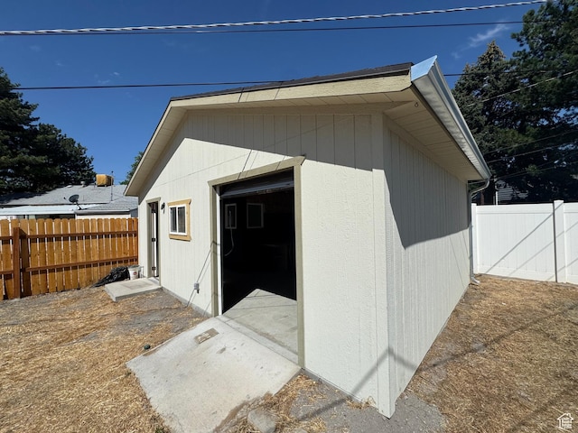 1114 W Briarcliff Ave S, Salt Lake City, UT 84116 - view of outbuilding with a fenced backyard