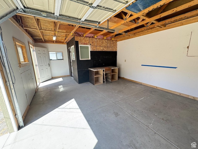 1114 W Briarcliff Ave S, Salt Lake City, UT 84116 - garage with baseboards