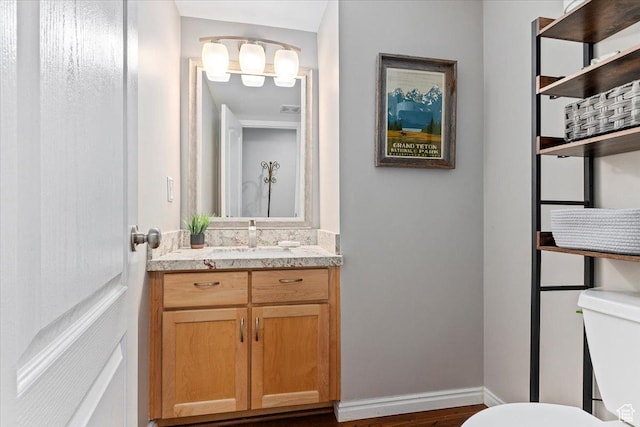 435 Aspen Dr Unit 8, Park City, UT 84098 - bathroom with vanity and wood finished floors