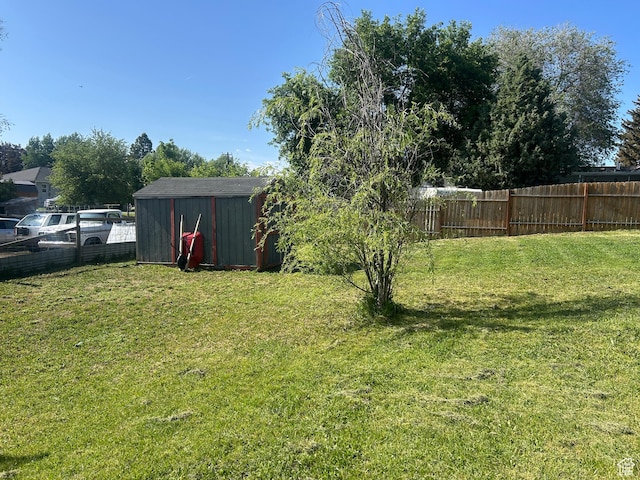 228 S 2 W, Preston, ID 83263 - view of yard with a storage shed