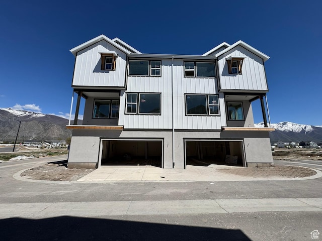 895 W Hobble Creek Ct S Unit 90, Springville, UT 84663 - view of front of home with a mountain view and an attached garage