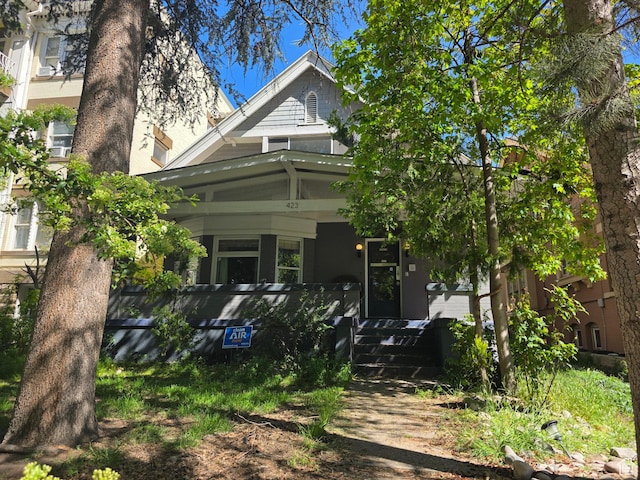 423 E 1st Ave N, Salt Lake City, UT 84103 - view of front of house featuring a porch