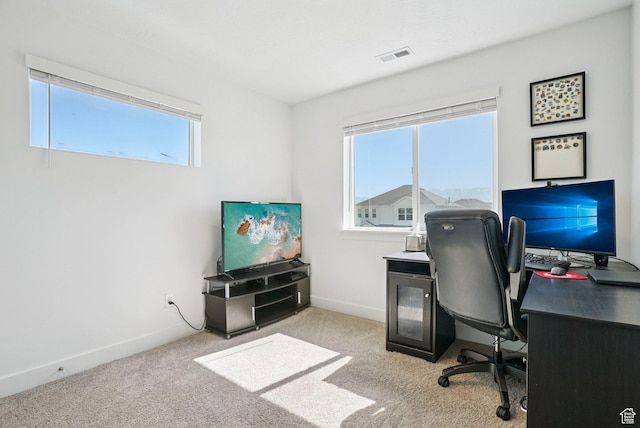 7215 N Clear Meadow Way, Eagle Mountain, UT 84005 - office featuring baseboards and carpet flooring