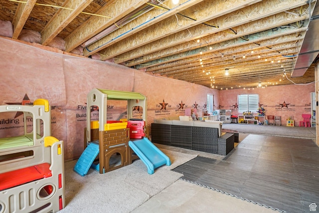 7215 N Clear Meadow Way, Eagle Mountain, UT 84005 - view of unfinished basement