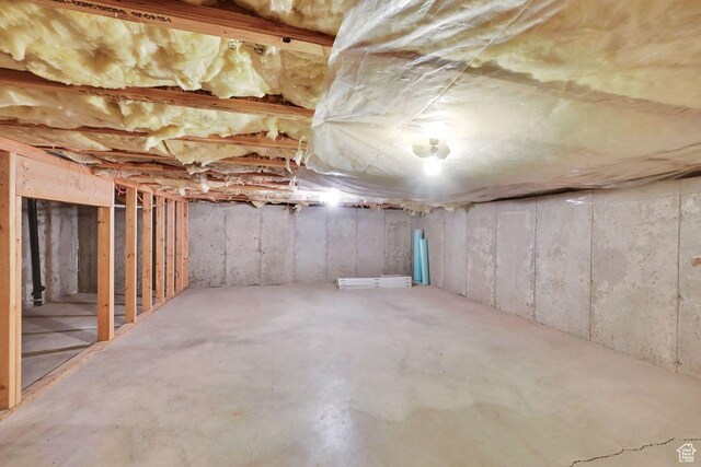 2817 W 1475 N, Layton, UT 84041 - view of unfinished below grade area