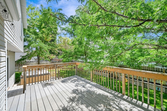2817 W 1475 N, Layton, UT 84041 - deck with a fenced backyard