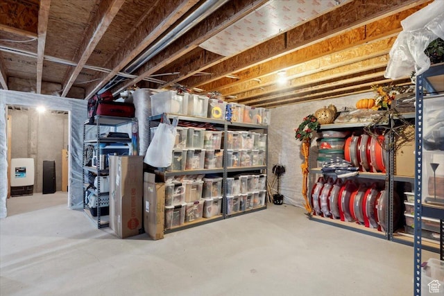 2892 W 2500 N, Clinton, UT 84015 - view of unfinished basement