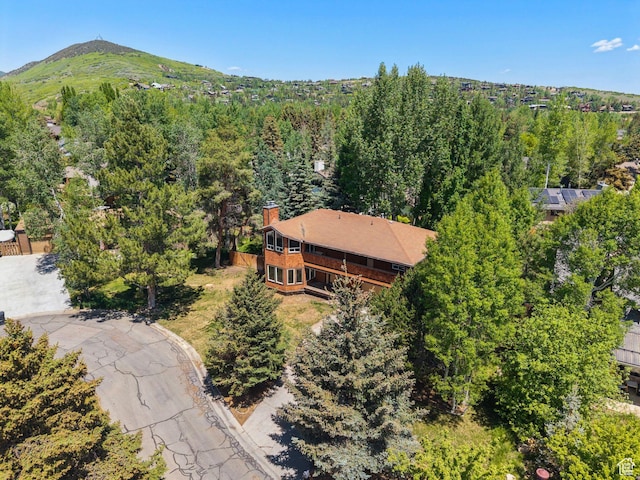754 Quaking Aspen Ct, Park City, UT 84060 - bird's eye view of a mountainous background and a forest