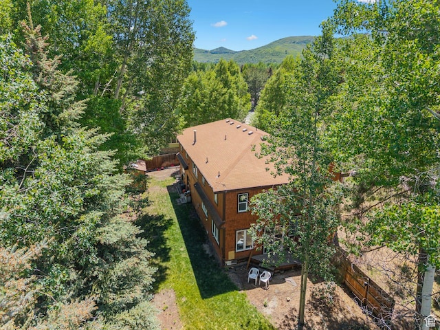 754 Quaking Aspen Ct, Park City, UT 84060 - view of subject property with a mountainous background and a forest