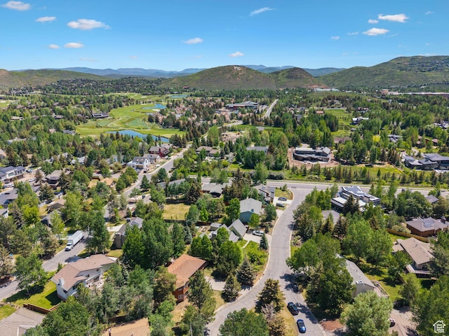 754 Quaking Aspen Ct, Park City, UT 84060 - aerial view of property and surrounding area with a water and mountain view and nearby suburban area