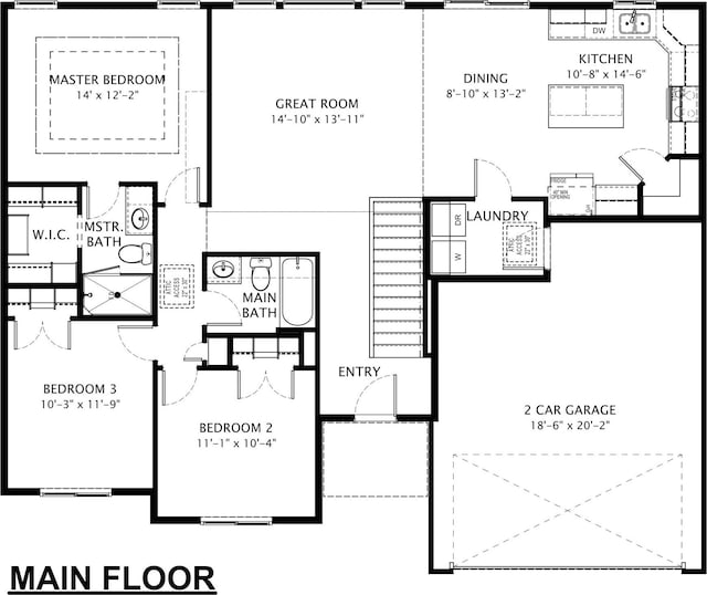 9290 N 5600 W Unit 5, Elwood, UT 84337 - view of room layout
