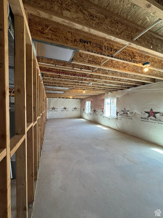 1561 S Sageberry Dr, Santaquin, UT 84655 - view of below grade area